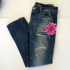 AEO skinny jeans ➡️SOLD on ♈️inted.